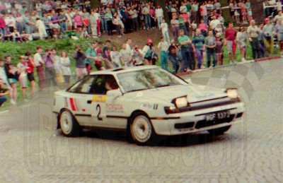 48. Paweł Przybylski i Krzysztof Gęborys - Toyota Celica GT4.   (To zdjęcie w pełnej rozdzielczości możesz kupić na www.kwa-kwa.pl )