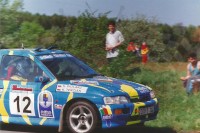 17. Krzysztof Tercjak i Krzysztof Wolarz - Ford Escort Cosworth RS.    (To zdjęcie w pełnej rozdzielczości możesz kupić na www.kwa-kwa.pl )