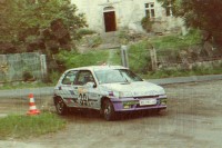 147. Ernst Sommerbauer i Peter Stark - Renault Clio 16V.   (To zdjęcie w pełnej rozdzielczości możesz kupić na www.kwa-kwa.pl )