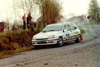 92. Bogdan Herink i Barbara Stępkowska - Renault Clio Williams.   (To zdjęcie w pełnej rozdzielczości możesz kupić na www.kwa-kwa.pl )