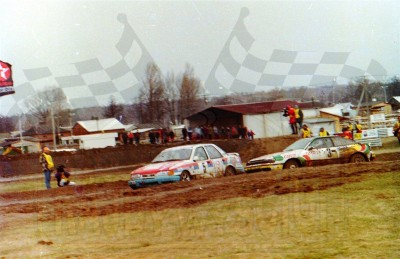 70. Marek Kusiak - Ford Sierra Saphire Cosworth RS, Krzysztof Hołowczyc - Toyota Celica GT4   (To zdjęcie w pełnej rozdzielczości możesz kupić na www.kwa-kwa.pl )