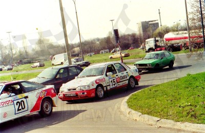 18. Ford Sierra Saphire Cosworth RS załogi Zenon Sawicki i Grzegorz Smoleń.   (To zdjęcie w pełnej rozdzielczości możesz kupić na www.kwa-kwa.pl )