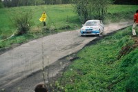 124. Piotr Maciejewski i Piotr Kowalski - Mitsubishi Lancer Evo VI  (To zdjęcie w pełnej rozdzielczości możesz kupić na www.kwa-kwa.pl )