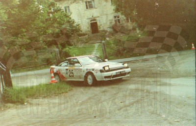 139. Krzysztof Hołowczyc i Robert Burchard - Toyota Celica GT4.   (To zdjęcie w pełnej rozdzielczości możesz kupić na www.kwa-kwa.pl )