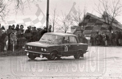 Marek Karczewski i Stanisław Brzozowski - Polski Fiat 125p 1500. To zdjęcie w pełnej rozdzielczości możesz kupić na http://kwa-kwa.pl