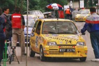 67. Jacek Sikora i Marek Kaczmarek - Fiat Cinquecento Sporting   (To zdjęcie w pełnej rozdzielczości możesz kupić na www.kwa-kwa.pl )