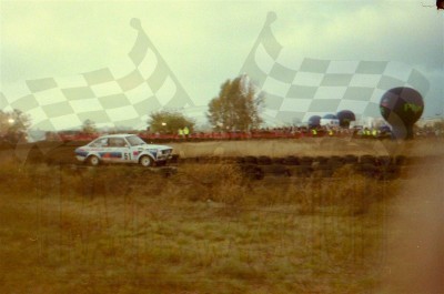 25. Paweł Omlet i Wojciech Skrebutenas - Ford Escort RS 2000.  (To zdjęcie w pełnej rozdzielczości możesz kupić na www.kwa-kwa.pl )