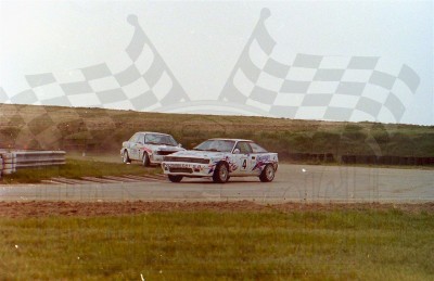 67. Jacek Ptaszek - Toyota Celica GT4 i Mariusz Stec - Mitsubishi Galant VR4   (To zdjęcie w pełnej rozdzielczości możesz kupić na www.kwa-kwa.pl )