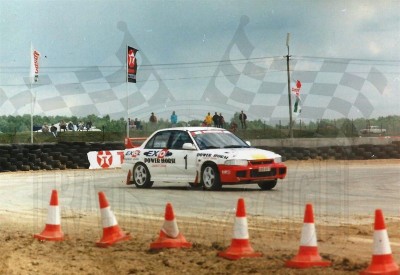 97. Leszek Kuzaj - Mitsubishi Lancer Evo III.   (To zdjęcie w pełnej rozdzielczości możesz kupić na www.kwa-kwa.pl )