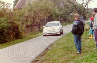 14. Bartłomiej Baniowski i Tomasz Czopik - Nissan Sunny GTiR   (To zdjęcie w pełnej rozdzielczości możesz kupić na www.kwa-kwa.pl )