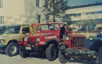 2. Nr.1.Dariusz Andrzejewski i Edward Nowicki - Jeep Wrangler.   (To zdjęcie w pełnej rozdzielczości możesz kupić na www.kwa-kwa.pl )