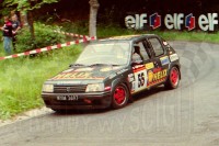 39. Jerzy Dyszy i Krzysztof Różański - Peugeot 205 Rallye.   (To zdjęcie w pełnej rozdzielczości możesz kupić na www.kwa-kwa.pl )