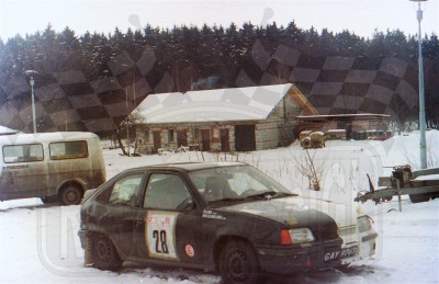 58. Opel Kadett GSi 16V załogi Maciej Kołomyjski i Sławomir Łuba.   (To zdjęcie w pełnej rozdzielczości możesz kupić na www.kwa-kwa.pl )