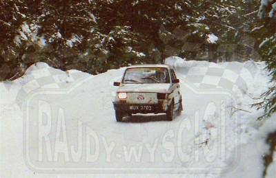 57. Bogdan Jankowski i Jarosław Majewski - Polski Fiat 126p.   (To zdjęcie w pełnej rozdzielczości możesz kupić na www.kwa-kwa.pl )