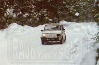 57. Bogdan Jankowski i Jarosław Majewski - Polski Fiat 126p.   (To zdjęcie w pełnej rozdzielczości możesz kupić na www.kwa-kwa.pl )