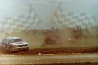 33. Andrzej Klejna - Lancia Delta Integrale i Mariusz Stec - Mitsubishi Galant VR4   (To zdjęcie w pełnej rozdzielczości możesz kupić na www.kwa-kwa.pl )