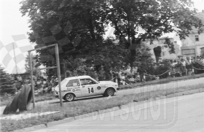 16. Penti Huisman i Seppo Salminen - Toyota Starlet.   (To zdjęcie w pełnej rozdzielczości możesz kupić na www.kwa-kwa.pl )