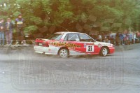 50. Wiesław Stec i Maciej Maciejewski - mitsubishi Galant VR4.   (To zdjęcie w pełnej rozdzielczości możesz kupić na www.kwa-kwa.pl )