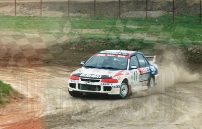 34. Leszek Kuzaj - Mitsubishi Lancer Evo III.   (To zdjęcie w pełnej rozdzielczości możesz kupić na www.kwa-kwa.pl )