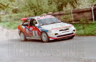 59. Adam Magaczewski i Andrzej Białowąs - Ford Escort Cosworth RS   (To zdjęcie w pełnej rozdzielczości możesz kupić na www.kwa-kwa.pl )