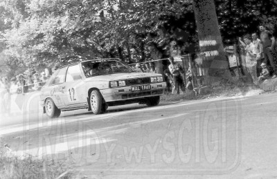 81. Andrzej Koper i Jakub Mroczkowski - Renault 11 Turbo.   (To zdjęcie w pełnej rozdzielczości możesz kupić na www.kwa-kwa.pl )