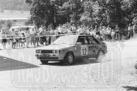 45. Andrzej Koper i Jakub Mroczkowski - Renault 11 Turbo.   (To zdjęcie w pełnej rozdzielczości możesz kupić na www.kwa-kwa.pl )