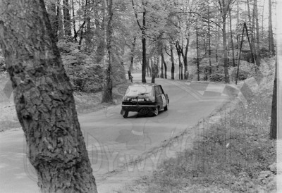 Zdzisław Szafrański i Henryk Pineles - Renault 5 Alpine. To zdjęcie w pełnej rozdzielczości możesz kupić na http://kwa-kwa.pl
