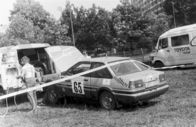 2. Toyota Corolla GT załogi z Berlina Zachodniego Werner Rottenberg i Burkhard Heidemann.   (To zdjęcie w pełnej rozdzielczości możesz kupić na www.kwa-kwa.pl )