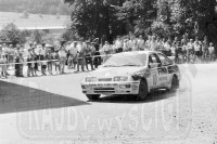 43. Omer Saelens i Jeannick Breyne - Ford Sierra Cosworth RS.   (To zdjęcie w pełnej rozdzielczości możesz kupić na www.kwa-kwa.pl )