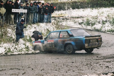 37. Tomasz Cecot i Leszek Fucik - fiat 131 Abarth  (To zdjęcie w pełnej rozdzielczości możesz kupić na www.kwa-kwa.pl )