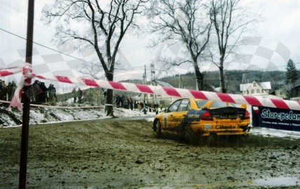 60. Jan Kościuszko i Tomasz Barysławski - Mitsubishi Lancer Evo IV  (To zdjęcie w pełnej rozdzielczości możesz kupić na www.kwa-kwa.pl )