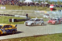 44. Per Eklund - Saab 93, M.Jernberg - Ford Focus WRC i K.Hansen - Citroen Xsara VTi   (To zdjęcie w pełnej rozdzielczości możesz kupić na www.kwa-kwa.pl )