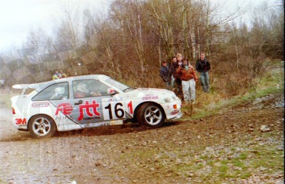 73. Cezary Fuchs i Tomasz Pacek - Ford Escort Cosworth RS.   (To zdjęcie w pełnej rozdzielczości możesz kupić na www.kwa-kwa.pl )