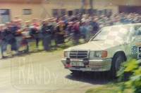 135. Peter H.Rumpfkeil i Horst Mueller - Mercedes Benz 190E 2,3-16.   (To zdjęcie w pełnej rozdzielczości możesz kupić na www.kwa-kwa.pl )