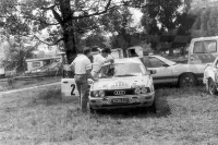 13. Audi 90 Quattro austriackiej załogi Rudolf Stohl i Reinhard Kaufmann.   (To zdjęcie w pełnej rozdzielczości możesz kupić na www.kwa-kwa.pl )