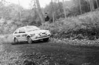 86. Timo Kuivinen i Stanisław Kozłowski - Mazda 323 4wd.   (To zdjęcie w pełnej rozdzielczości możesz kupić na www.kwa-kwa.pl )