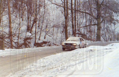 3. Paweł Przybylski i Krzysztof Gęborys - Audi Quattro coupe.   (To zdjęcie w pełnej rozdzielczości możesz kupić na www.kwa-kwa.pl )