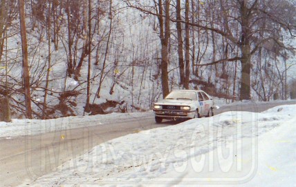 3. Paweł Przybylski i Krzysztof Gęborys - Audi Quattro coupe.   (To zdjęcie w pełnej rozdzielczości możesz kupić na www.kwa-kwa.pl )