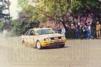 130. Rudolf Stohl i Reinhard Kaufmann - Audi 90 Quattro.   (To zdjęcie w pełnej rozdzielczości możesz kupić na www.kwa-kwa.pl )