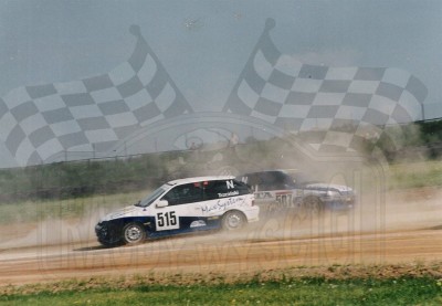 36. Nr.507.Jakub Iwanek - Peugeot 106 XSi, nr.515.Piotr Trzciński - Suzuki Swift  (To zdjęcie w pełnej rozdzielczości możesz kupić na www.kwa-kwa.pl )