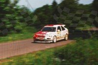 21. Kurt Goettlicher i Johann Wallner - Ford Escort Cosworth RS.   (To zdjęcie w pełnej rozdzielczości możesz kupić na www.kwa-kwa.pl )