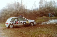 62. Roman Wrona i Lech Wójcik - Renault Clio Williams.   (To zdjęcie w pełnej rozdzielczości możesz kupić na www.kwa-kwa.pl )