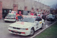 31. Ryszard Granica i Mieczysław Sieczkowski - Mitsubishi Galant VR4.   (To zdjęcie w pełnej rozdzielczości możesz kupić na www.kwa-kwa.pl )