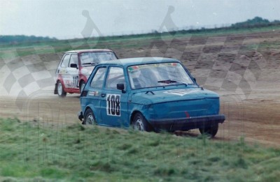 28. Nr.108.Michał Piotrowski, nr.112.Szczepan Rogala - Polski Fiat 126p.   (To zdjęcie w pełnej rozdzielczości możesz kupić na www.kwa-kwa.pl )