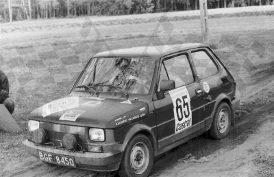68. Kazimierz Melwiński i Andrzej Bociek - Polski Fiat 126p.   (To zdjęcie w pełnej rozdzielczości możesz kupić na www.kwa-kwa.pl )