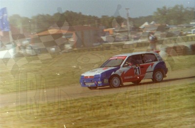 59. Jacek Lesiak - Nissan Sunny GTiR   (To zdjęcie w pełnej rozdzielczości możesz kupić na www.kwa-kwa.pl )