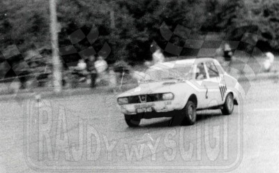 37. Janusz Kiljańczyk - Renault 12 Gordini  (To zdjęcie w pełnej rozdzielczości możesz kupić na www.kwa-kwa.pl )