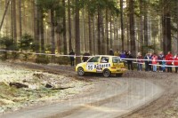 77. Jacek Sikora i Marek Kaczmarek - Fiat Cinquecento Sporting.   (To zdjęcie w pełnej rozdzielczości możesz kupić na www.kwa-kwa.pl )