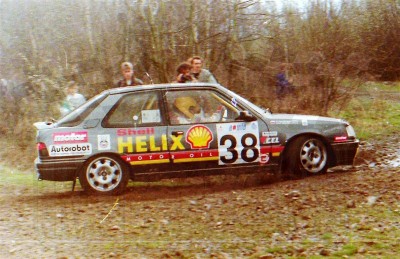 65. Jacek Jerschina i Andrzej Białowąs - Peugeot 309 GTi 16S.   (To zdjęcie w pełnej rozdzielczości możesz kupić na www.kwa-kwa.pl )