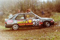 65. Jacek Jerschina i Andrzej Białowąs - Peugeot 309 GTi 16S.   (To zdjęcie w pełnej rozdzielczości możesz kupić na www.kwa-kwa.pl )